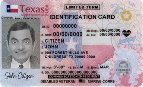 Texas id card template. Things To Know About Texas id card template. 
